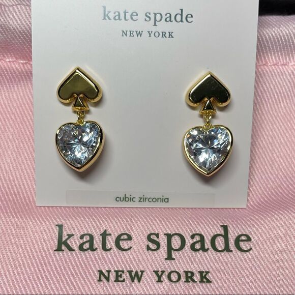 NWT Kate Spade Drop Stud Earrings - Picture 1 of 9